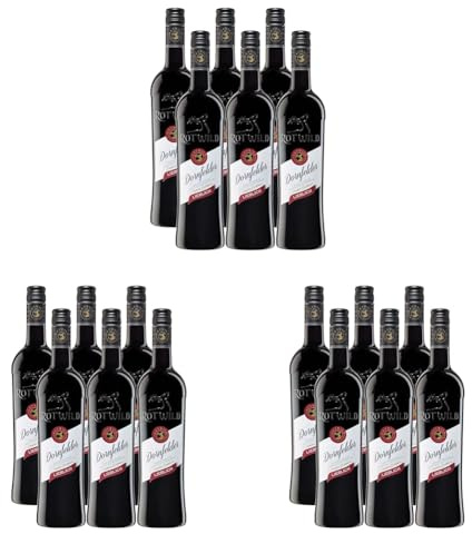 Rotwild Dornfelder QbA lieblich (6 x 0.75 l) (Packung mit 3)