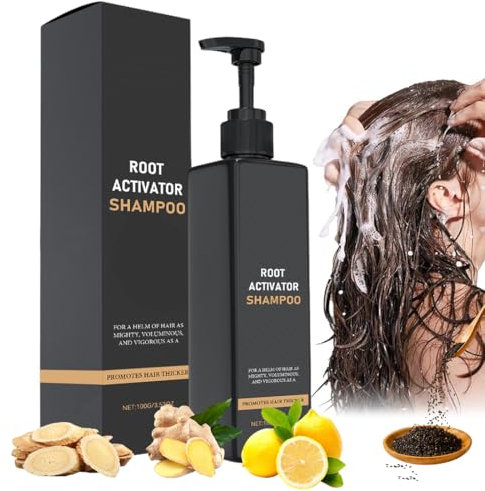 Root Activating Shampoo, 2025 New Hair Growing Shampoos, Mane Root Activator Shampoo, Anti-Haarausfall Reparierendes Pflegeshampoo, Männer und Frauen #1 Stück (100 Ml)