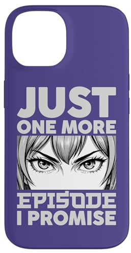 Just One More Episode I Promise Anime Eyes Case for iPhone 14