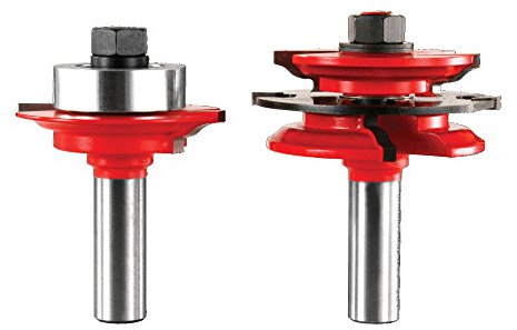 Freud 99-281 Bitsätze für Glastüren, 6,4 cm (Durchmesser)