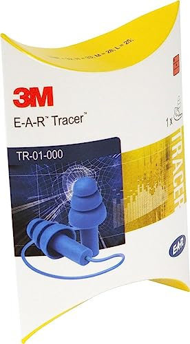 EAR TRACERS, EN 352-2, SNR : 32 dB, en forme de lamelle, détectable