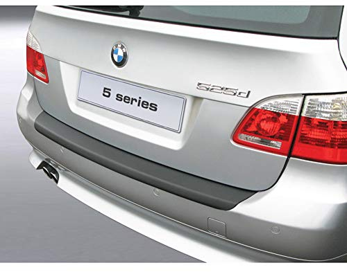RGM ABS Heckstoßstangenschutz passgenau | kompatibel mit BMW 5er E61 Touring 2004-2010 (excl. M sport) Schwarz