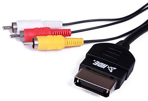 HDE AV Cable for Microsoft Xbox Console RCA Composite Audio and Video Cable for Original Xbox Console