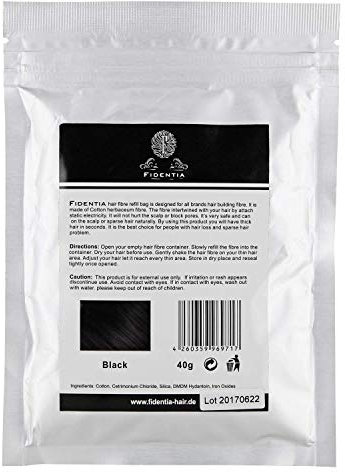 Fidentia Premium Schütthaar 40g Nachfüllpackung | Grey - Grau