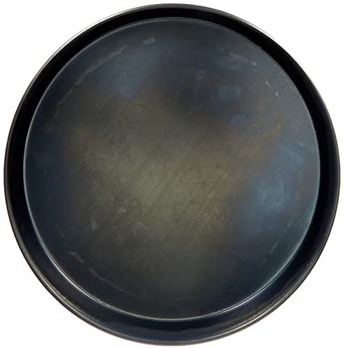 Pentole Agnelli COFE43B28 - Tortiera Tonda In Lamiera Blu Per Pizze , Nero, 28 x 28 x 2.5 cm, 1 Pezzo