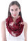 Lina & Lily Unicorn Einhorn Design Damen Loop Schal Schlauchschal (Maroon)