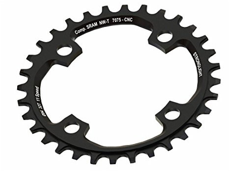 Stronglight Unisex - Plato de Cadena Adulto 2286579700 Negro 36 Dientes