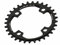 Stronglight Unisex - Plato de Cadena Adulto 2286579700 Negro 36 Dientes