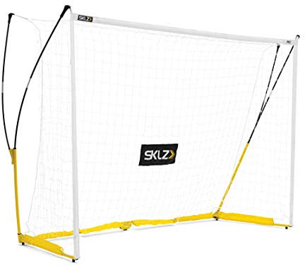 SKLZ Pro Training Goal Futsal (3mx2m) Fussballtor, gelb-Schwarz, One Size