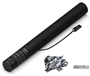 Magic FX Elektrische Konfettikanone 50cm - Silber Metallic
