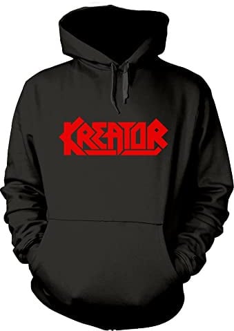 Kreator Logo Männer Kapuzenpullover schwarz XL 80% Baumwolle, 20% Polyester Band-Merch, Bands