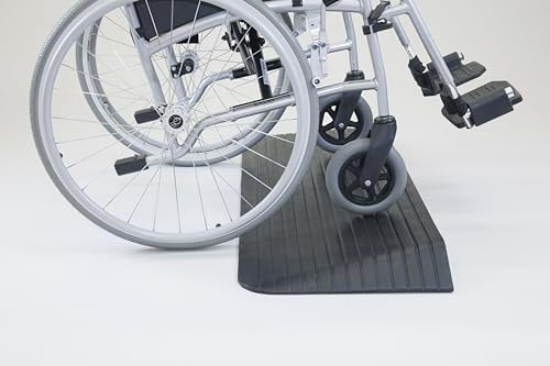 The Ramp People Gummi-Schwellenrampe für Roller und Rollstuhl 25mm - 100mm hoch (50mm)