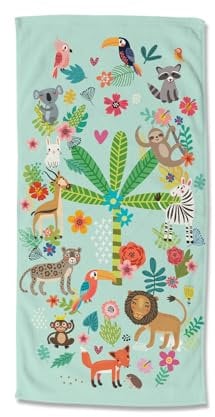 Muller Strandtuch, 75 x 150 cm, Polyester, Nr. 6920, Mehrfarbig