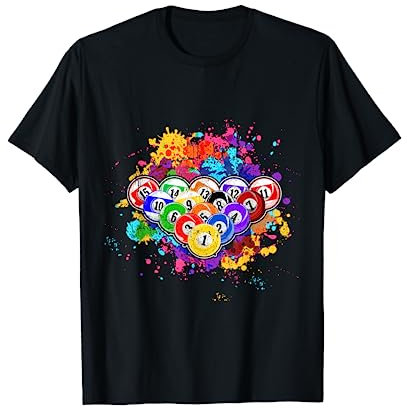 Billard Kö Snooker Cue Queue T-Shirt