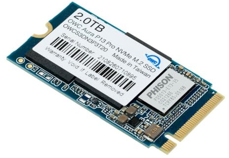 OWC SSD 2TB 2.7/1.0 Aura P13 M.2 komatibel mit PCs und Accelsior 1M2