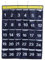 30 Taschen Handyhalter Klassenzimmer, nummerierte Klassenzimmer Kleinigkeiten Schranktasche mit Wandtür Organizer für Handy Taschenrechner Halter