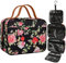 IDEATECH Bolsa de Aseo, Neceser Viaje Impermeable para Colgar Capacidad Neceser Maquillaje, Bolsa de Maquillaje Portátil de Viaje, Organizador con Divisores para Cosmético