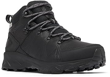 Columbia Peakfreak 2 Mid Outdry Leather, Scarponi da trekking alta Donna, Black/Graphite , 40 EU