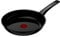Tefal Renew On Black C43504 Frying Pan 24 cm Ceramic Coating Environmentally Friendly Recycled Thermal Signal for All Hobs Induction Safe Black