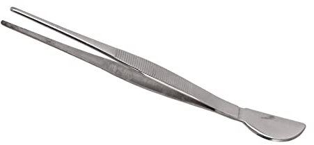 Pince à épiler Bonsaï Outils de bonsaï en Acier Inoxydable Pince à épiler de Jardinage Pince à épiler à Long Manche Outil à bonsaï Pince à épiler Longue pour Plantes Succulentes (Droit) Potting Tools