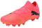 PUMA Men Future 7 Match Fg/Ag Zapatos de fútbol, Sunset Glow Puma Black Sun Stream, 42 EU