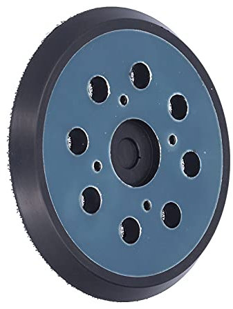 2 Pezzi Platorello di Ricambio per Levigatrice 5 Pollici 8 Fori 4 Occhi Gancio e Anello Levigatrice Orbitale Platorello per Levigatrice per Levigatrice