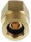 Tezla Conversion Adaptor from 21.8mm Butane Nut to standard propane Pol