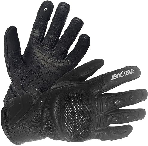 Büse Rocca Motorradhandschuhe, schwarz, 11