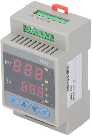 Führungsschienen-Temperaturregler-Thermostat für Din, Temperaturthermostat, Temperaturregelung, Mikromodul, Digitalanzeige, Temperaturregler