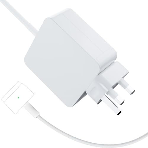 Macbook Pro Charger 85W T-Type Tip Magnetic 2 Laptop Charger Adapter Compatible with MacBook Pro 13 1517Inch Retina 2012 2013 2014 2015,Models A1172 A1174, A1222, A1290, A1424, A1398, A1343