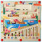 Magnetisches Farb und Zahlenlabyrinth,Montessori Spielzeug für 3 4 5 6 Jahre,Holzspielzeug Sortierspiel, Puzzle Board Spiele, Farben & Zahlen Lernspielzeug, für Kinder Kleinkinder Mädchen Junge