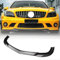 LwwGji Frontspoilerlippe für Auto für Mercedes Benz C Class W204 C63 AMG 2008-2011, Frontspoilerlippe, Frontspoiler