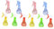 POPETPOP 2 Sätze Gießkanne Haarspray Got2be Sante Haarspray Spray Flaschen Wasserflasche Kunststoffflasche Bottles for Water Rausch Haarspray Sprühflasche Wiederverwendbar 5 Stück * 2
