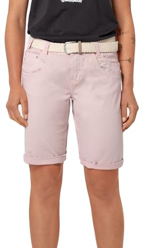 Sublevel Sommer Stoffbermuda mit Flechtgürtel viele Farben