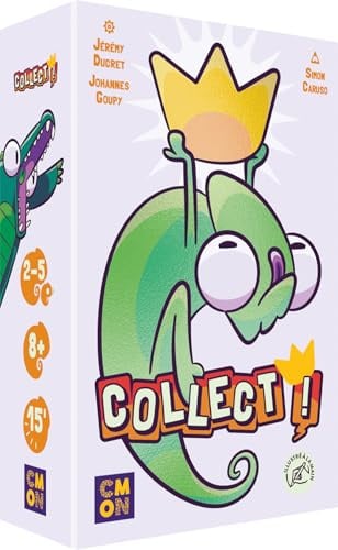 Asmodee - Collect ! - Cmon - Jeu de Cartes Ambiance
