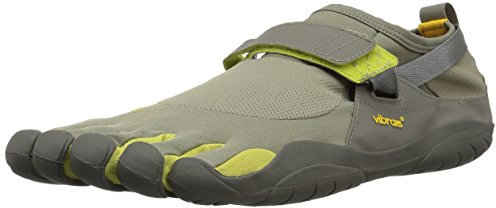 Vibram FiveFingers M145 KSO, Outdoor Fitnessschuhe Herren, Grau (Taupe/Palm/Grey), 44 EU