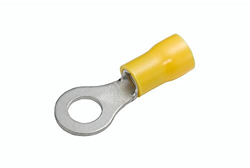 HELLA 8KW 044 030-003 Leitungsverbinder - gelb - von: 4.0mm² - bis: 6.0mm² - M6 - Ringform - Menge: 50