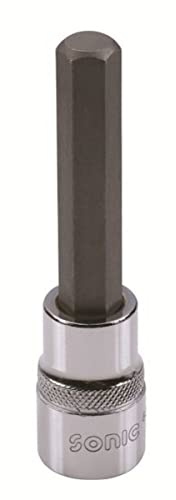 Sonic 83410012 Bit-Stecknuss Innensechskant, 1/2, 100 MML, 12 mm
