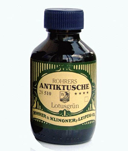 Rohrer & Klingner Traditional Drawing Indian Ink Lotusgrün (green) 100 ml