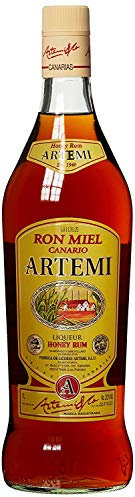 Ron miel canario artemi, miel Rum LIQUEUR, Kana rische Islas, licor (1 x 1 l)