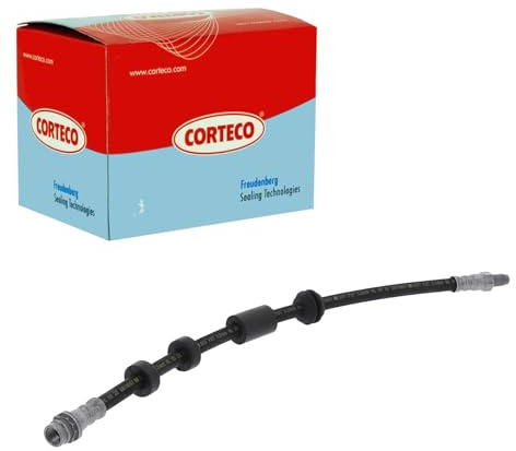 Corteco 19036351 Bremsschlauch vorne | 19036351 Kompatibel mit II (WA6),Mondeo IV (BA7),Mondeo IV Stufenheck (BA7),Mondeo IV Turnier (BA7),S-Max (WA6)