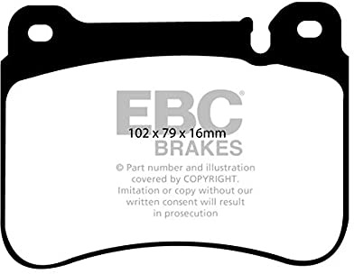 EBC Brakes DP31590C Red stuff Brake Pads