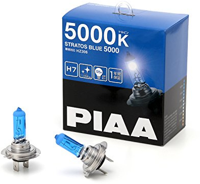 PIAA halogen bulb [Stratos Blue 5000K] H7 12V55W 2 pieces HZ306