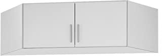 Rauch Möbel Celle Schrank Eckschrank Schrankaufsatz in Weiß, 2-türig, BxHxT 117x39x117 cm