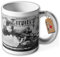 Schlachtschiff Tirpitz Großadmiral Alfred von Tirpitz Bismark Klasse Schiff Militär Gemälde Portrait schwarz weiß -Tasse Kaffee Becher #826