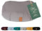 #DoYourYoga Zafu Halbmondkissen »Ganesh« mit Bio-Dinkelspelz (KBA) waschbarer Bezug | 45 x 30 x 14 cm | Meditations-, Sitz-, Rondokissen für Yin Yoga | grau