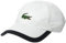 Lacoste Herren Sport Big Croc Semi Fancy Mikrofaser Cap - Weiß - Einheitsgröße