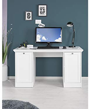 möbelando Schreibtisch Bürotisch Arbeitsttisch Computertisch Tisch Büromöbel Landsted I