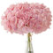 AVIVIHO Fiori artificiali di ortensia rosa polveroso, confezione da 10 teste di ortensie finte in seta sintetica con steli, per matrimoni, casa, feste, centrotavola, negozio, decorazione per baby