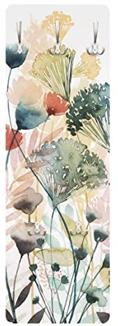 Bilderwelten Garderobe - Wildblumen im Sommer I, Größe HxB:105cm x 34cm